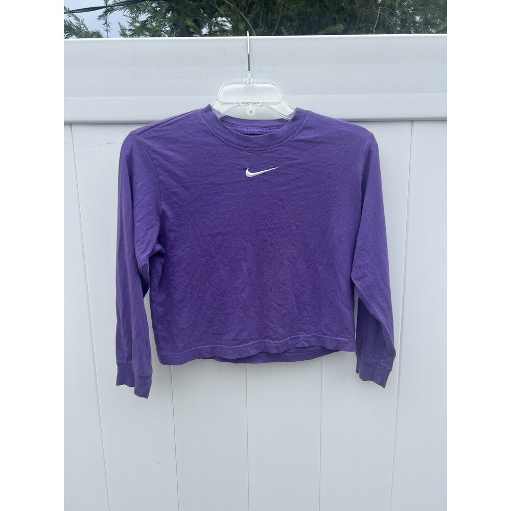 Women’s THE NIKE TEE Cropped T-Shirt Small Loose Fit